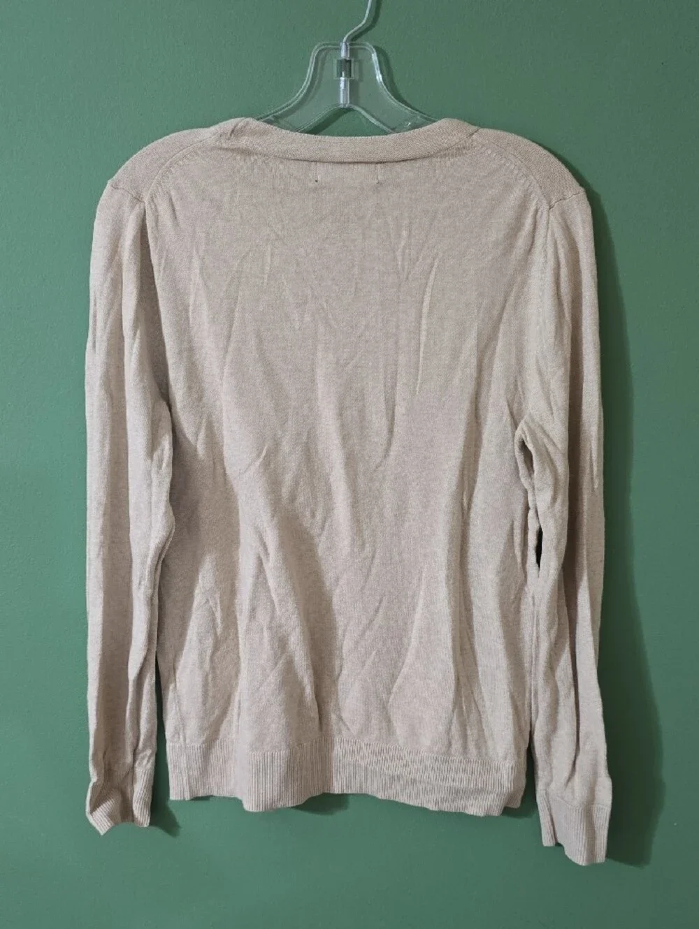 Banana Republic Light Beige Crewneck Sweater